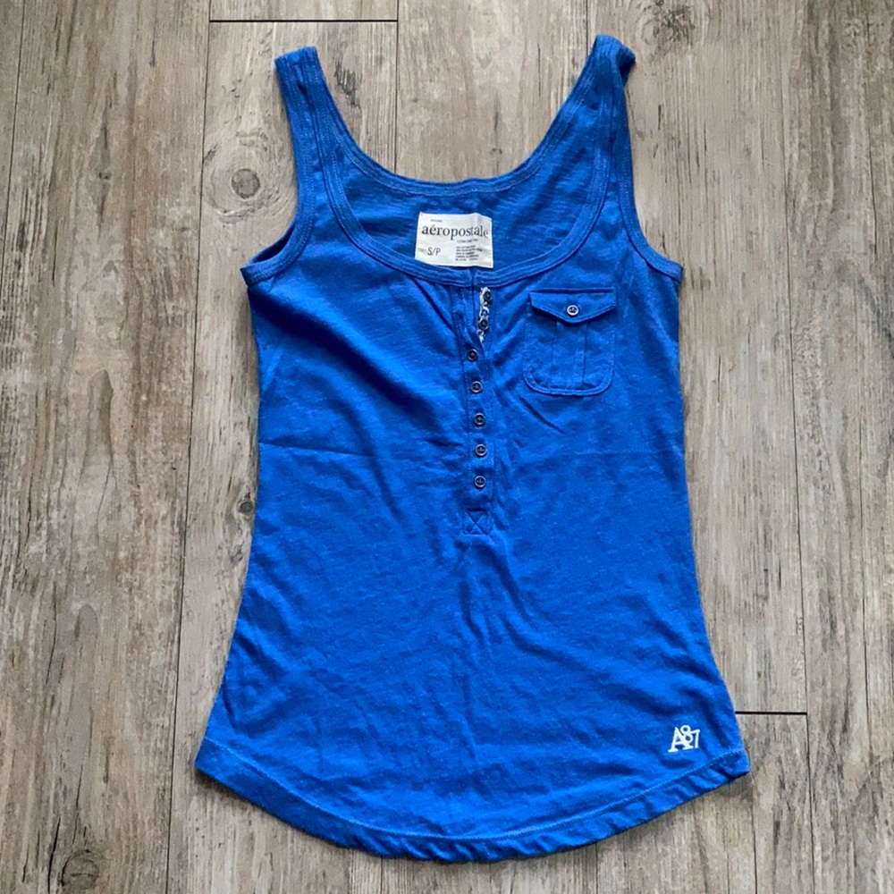 Aeropostale Blue Tank